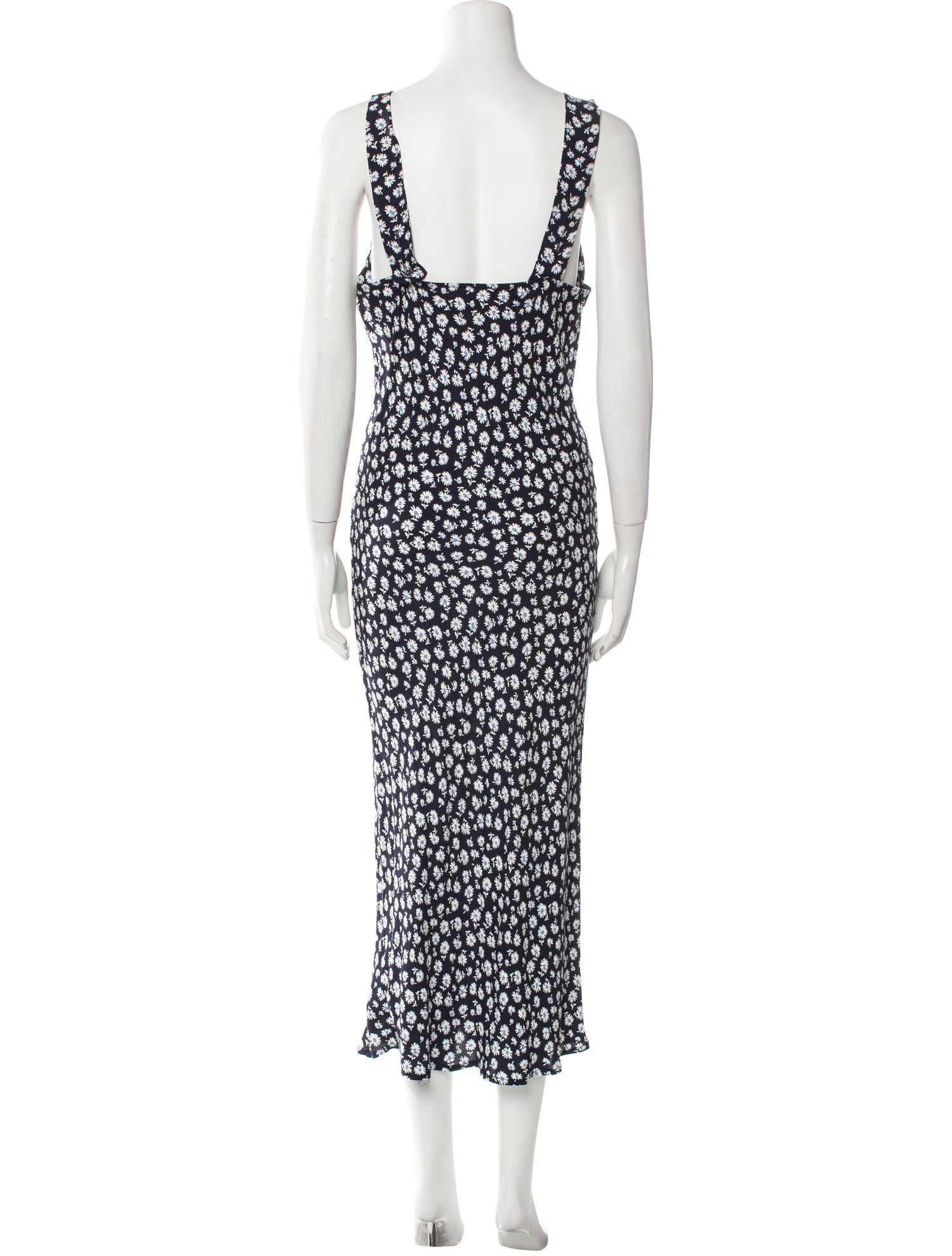Reformation Floral Print Long Dress
